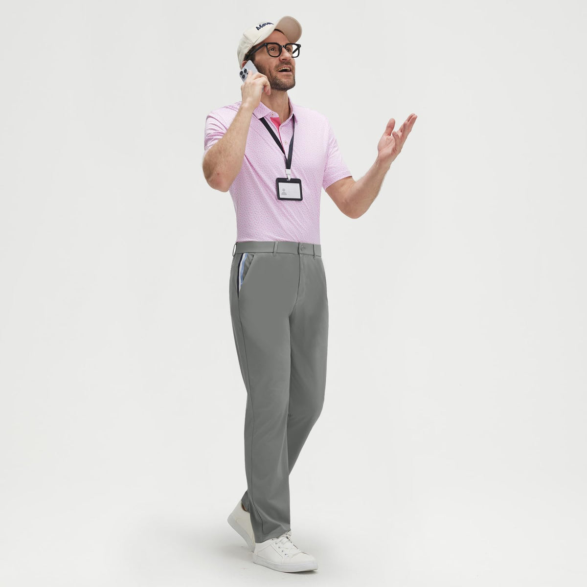 M MAELREG pants fabric texture emphasizing lightweight weave
