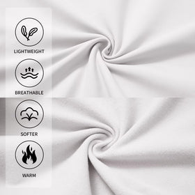 M MAELREG outdoor golf scene illustrating breathable warmth for outdoor activities.