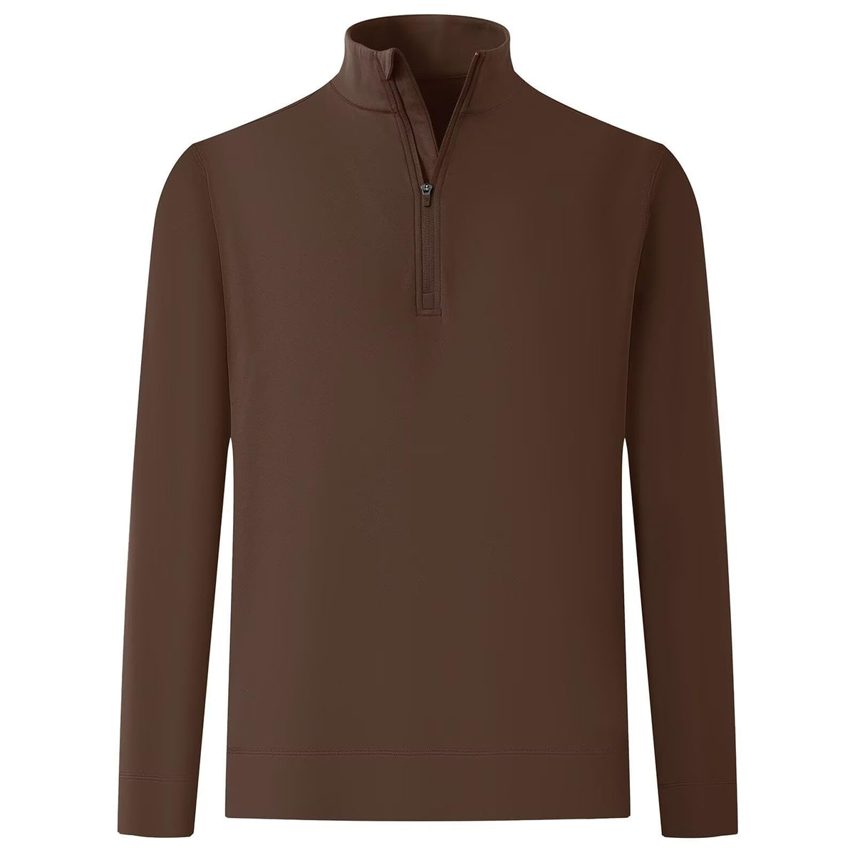 M MAELREG Quarter Zip Pullover with fleece interior for warm mornings