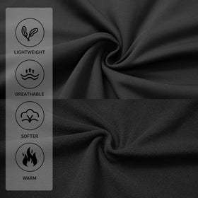 Fabric texture detail of the M MAELREG quarter zip pullover.