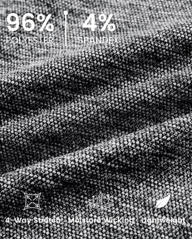 M MAELREG sweatshirts fabric texture close-up reveals durable, 4-way stretch performance