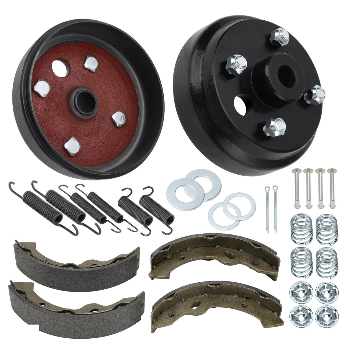 M MATI EZ-GO brake drum hub kit for TXT 1982-Up, two-pack improves braking control