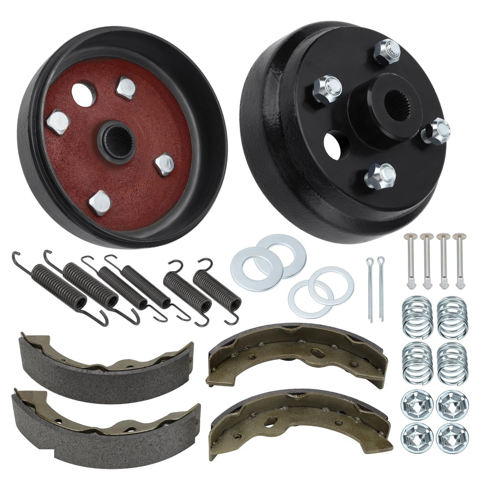 M MATI EZ-GO brake drum hub kit for TXT 1982-Up, two-pack improves braking control