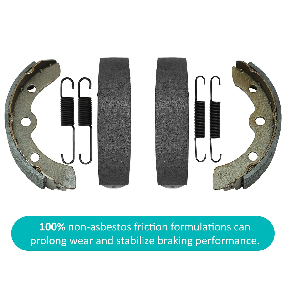 M MATI brake spring B supports steady braking performance