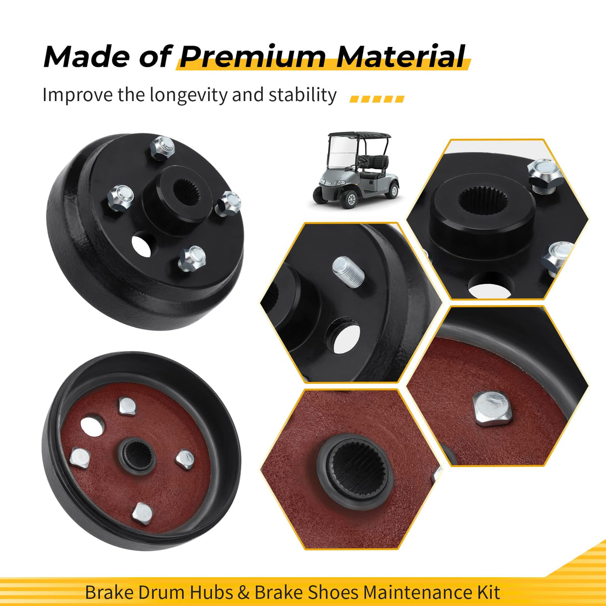 M MATI closeup of brake system repair components helps you visualize upgrades
