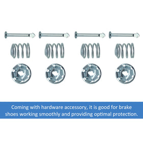 M MATI brake springs C ensuring balanced braking response