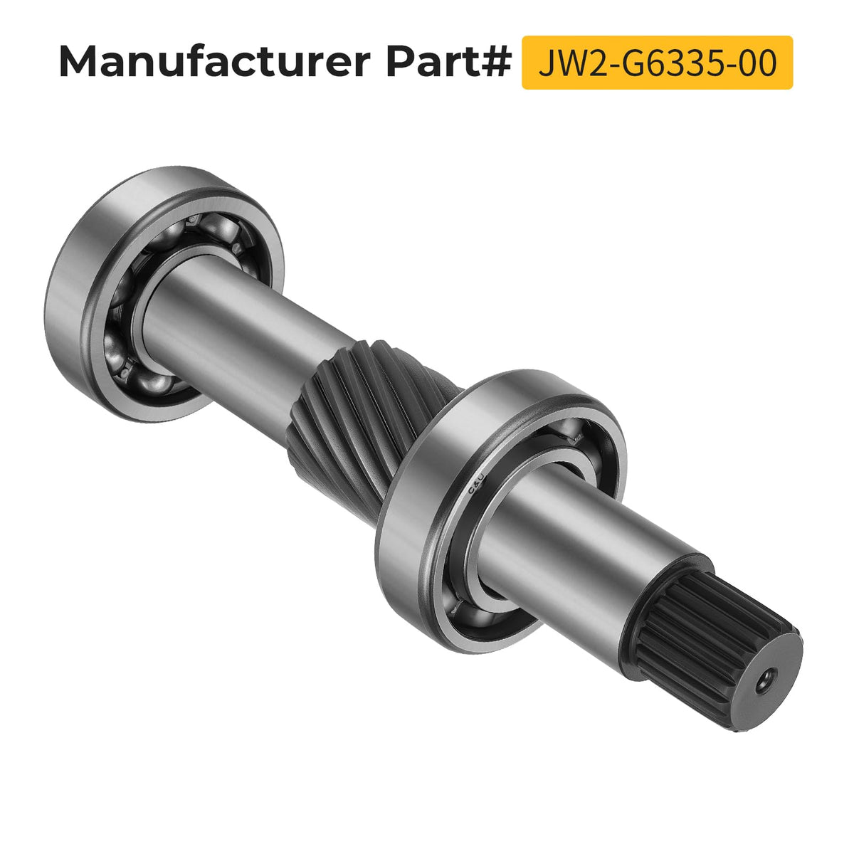 M MATI rear axle input shaft kit in premium material for durability