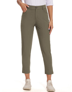 M MOTEEPI ladies golf pants 7/8 length for all-day course comfort