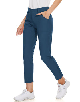 M MOTEEPI golf pants side pocket detail for secure essentials.