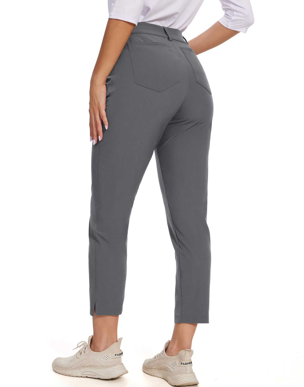 M MOTEEPI 7/8 ankle-length golf pants ideal for golf and travel with all-day comfort