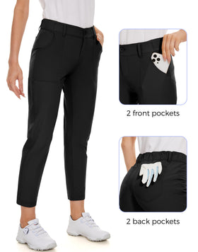 M MOTEEPI pants feature a half-elastic waistband for comfortable, adaptive fit.
