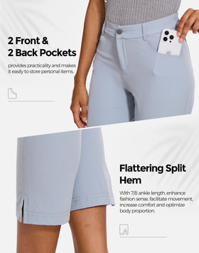 M MOTEEPI pants highlight high-waist tummy-control for a flattering fit.