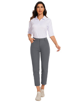 M MOTEEPI travel-hiking pants in sliver grey for everyday adventures.