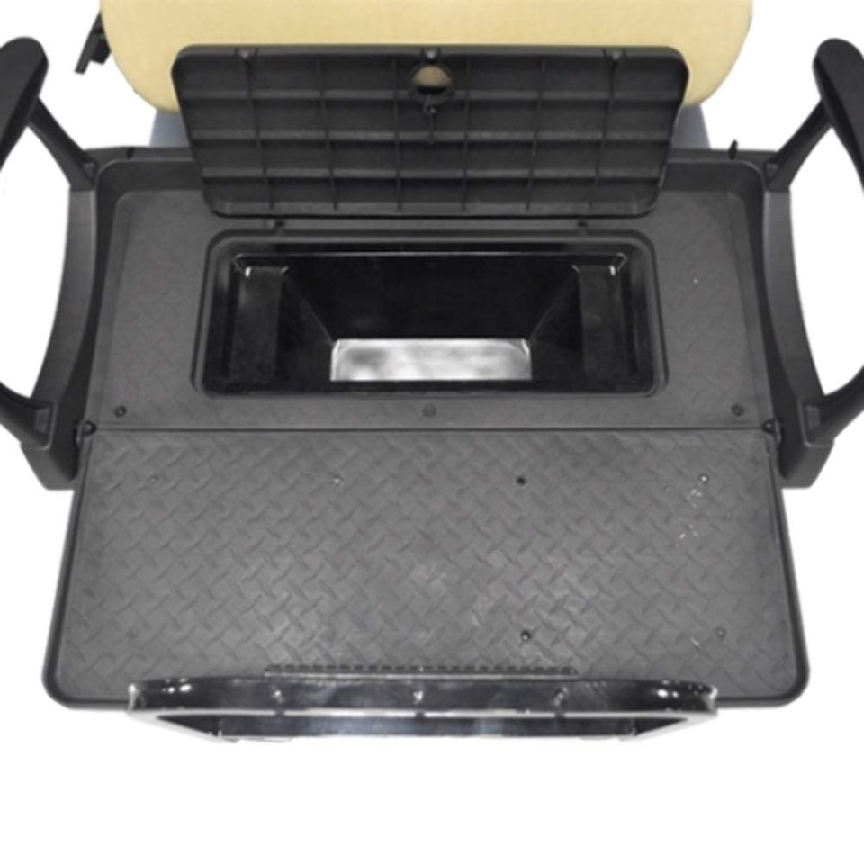 MADJAX built-in storage cooler box for Genesis 250/300 rear seat, secure valuables, cool beverages