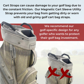 MADSON GOLF convenient design grants fast access to essentials while you play.