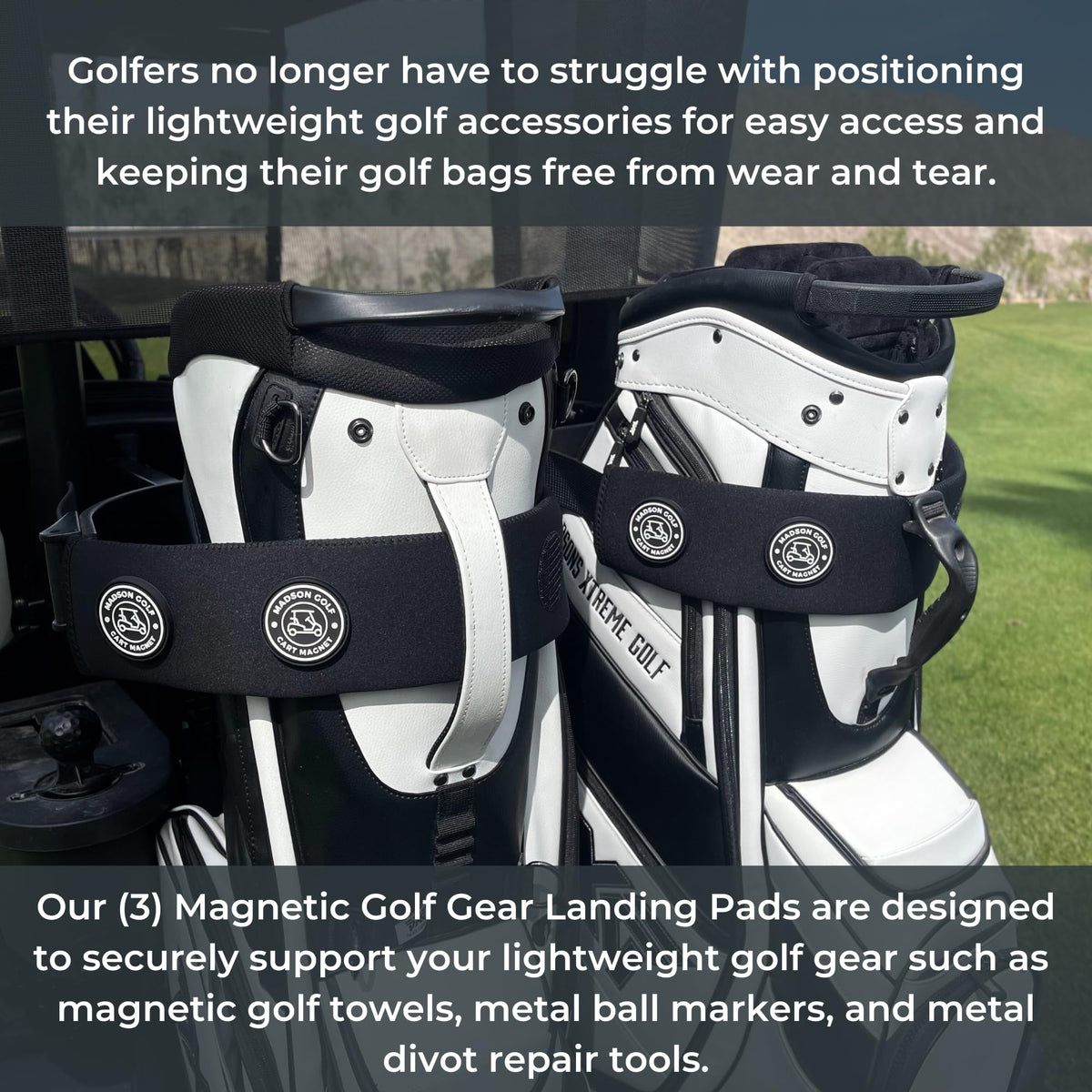MADSON GOLF improves golfing experience with quick-access accessories