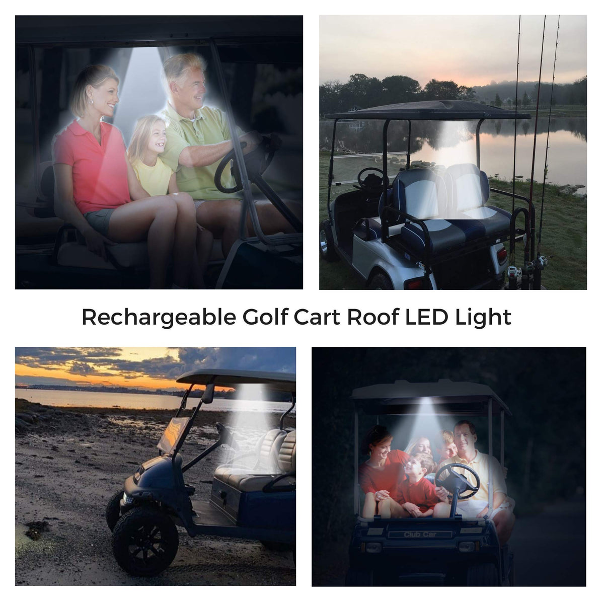 MADSON GOLF one-touch operation LED light with no switches for easy control