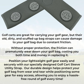 MADSON GOLF strong magnets keep lightweight items securely in place