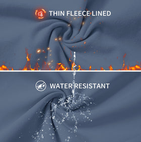 Maelreg golf pants fabric demonstrating stretch for full swing