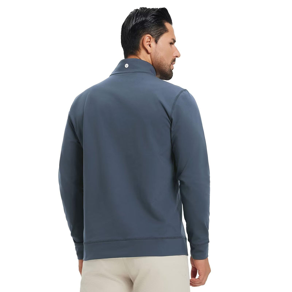 Maelreg golf pullovers fleece interior close-up emphasizes soft warmth for chilly rounds.