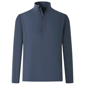 Maelreg golf pullovers mock neck front view showing warm, breathable outer layer.