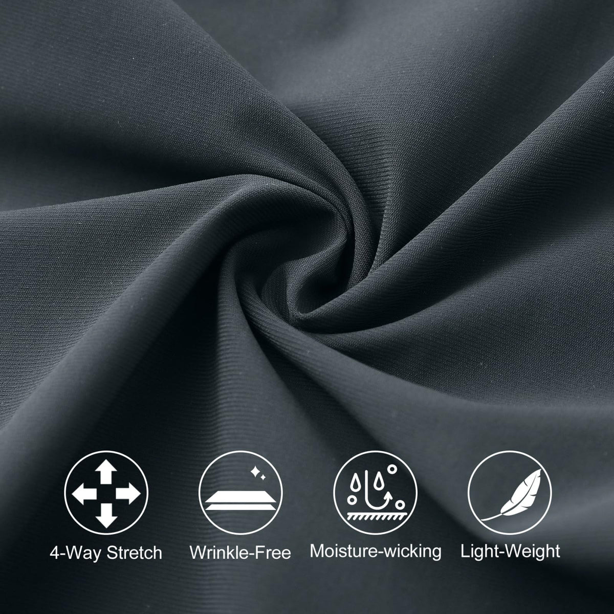 M MAELREG mens golf pants in dark grey ideal for work and casual wear.