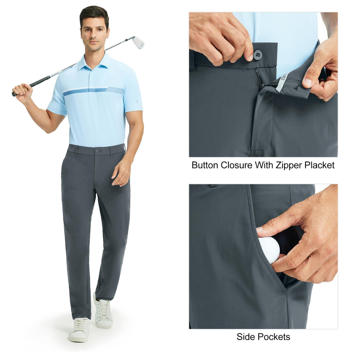 MaelReg fabric texture emphasizes quick-dry and breathable performance