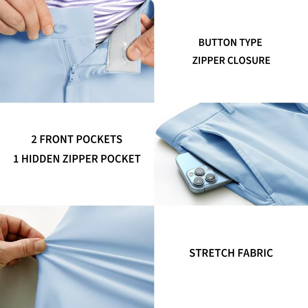 Maelreg lightweight stretch fabric enables easy movement on course