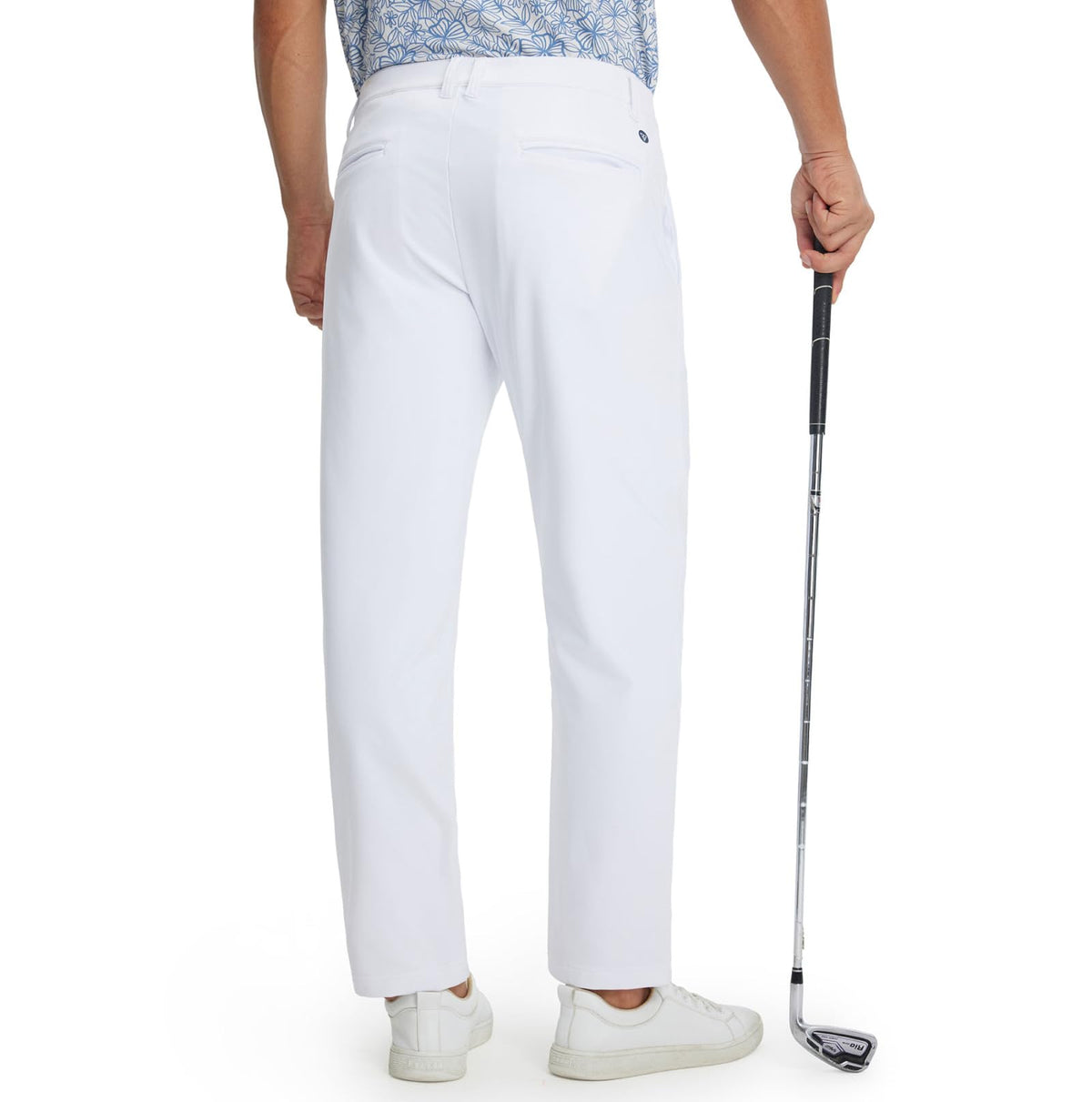 M MAELREG men's golf pants stretch back pockets for secure storage