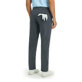 MaelReg men's golf pants stretch side view highlights flexible movement