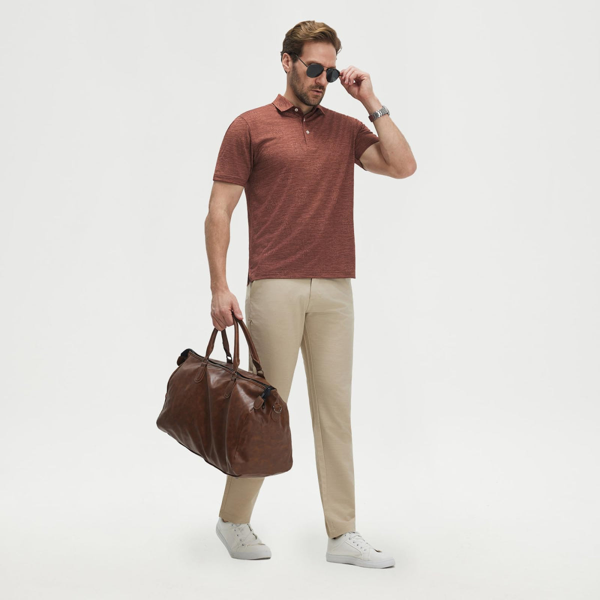 M MAELREG lightweight polo ideal for golf and casual wear