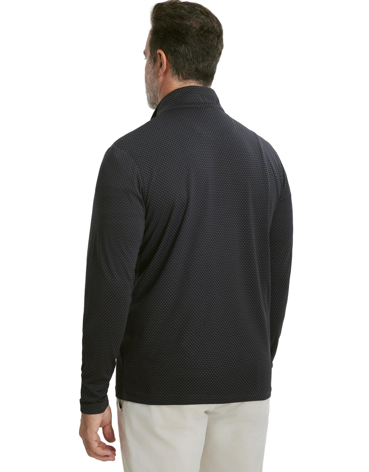 M MAELREG mock neck design delivers a refined look for meetings or evening casuals