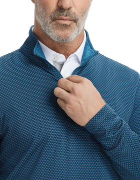 M MAELREG quarter zip for golf-inspired style and performance on greens