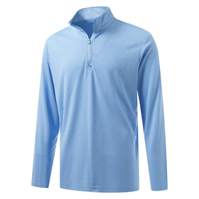 M MAELREG quarter zip pullover in performance fabric for versatile outdoor comfort.