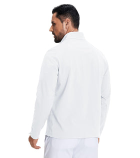 Maelreg Sweatshirts chest-pocket quarter-zip keeps essentials secure during activities.