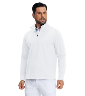 Maelreg Sweatshirts neck-guard quarter-zip for UV and wind protection outdoors.