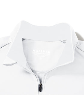 Maelreg Sweatshirts reflective welt quarter-zip boosts nighttime visibility.