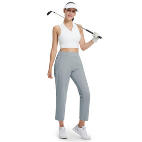 M MAELREG women's golf pants inner drawstring for a secure, personalized fit.