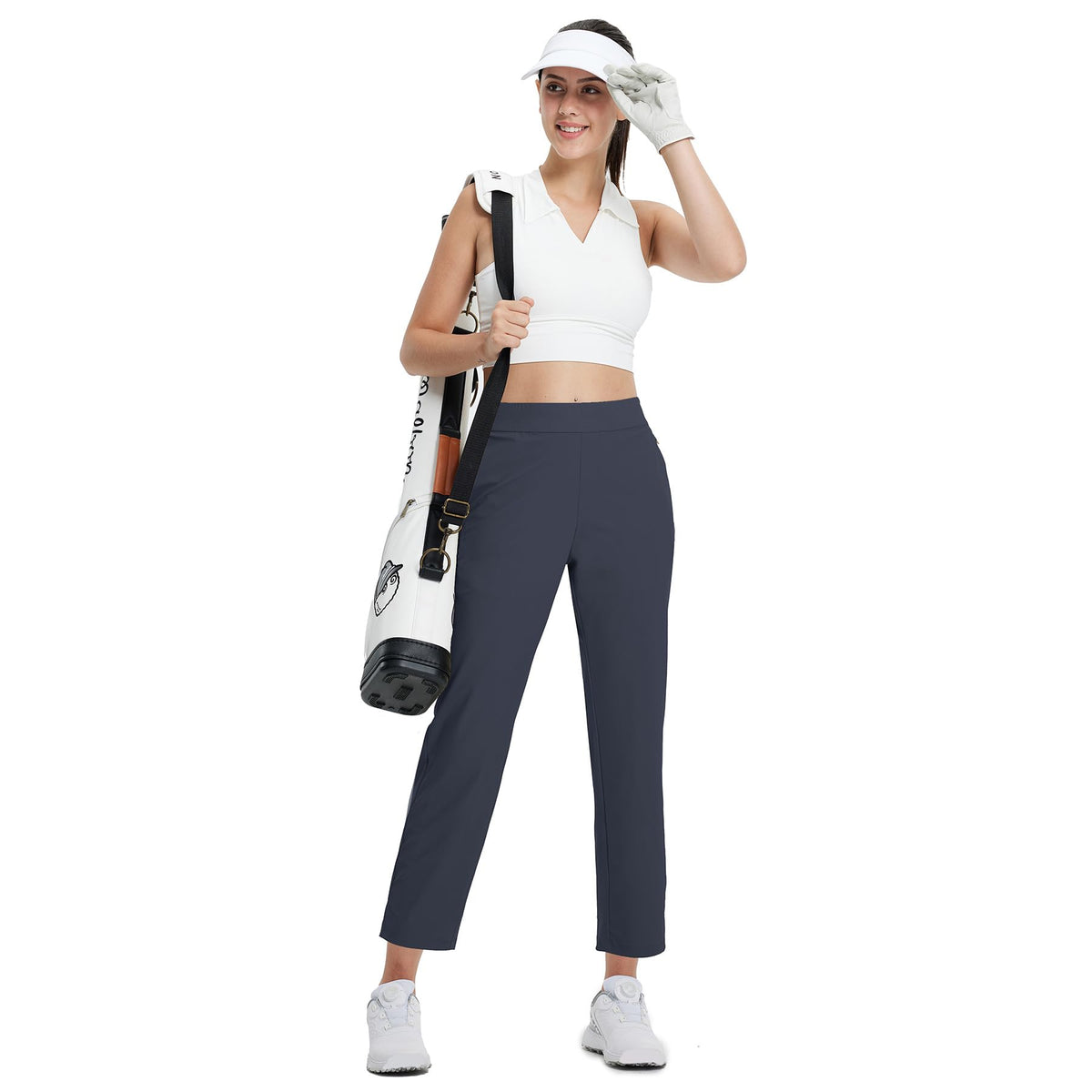 M MAELREG versatile pants suitable for golf, travel, and daily wear