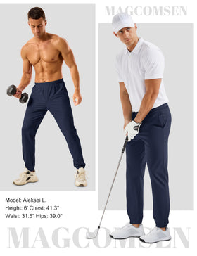 MAGCOMSEN pants styled for active and casual wear across multiple activities