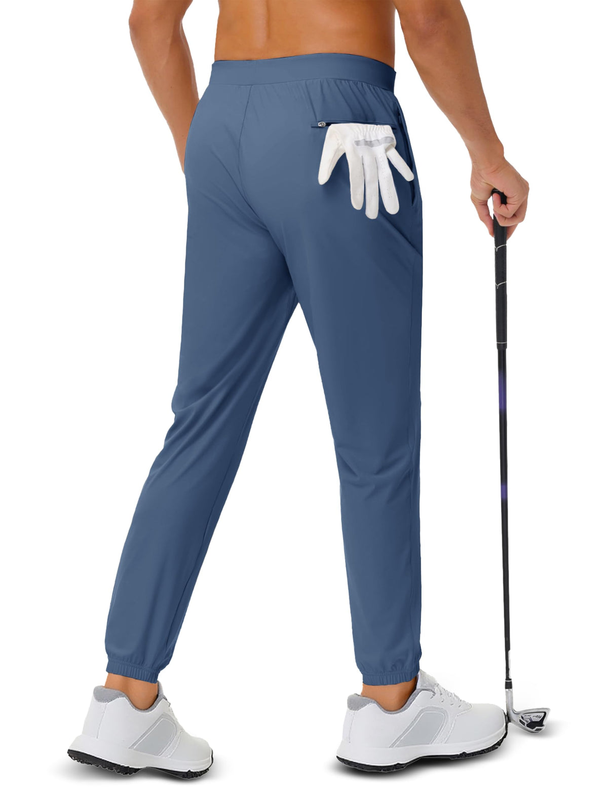 MAGCOMSEN joggers with side pocket for secure golf essentials during play