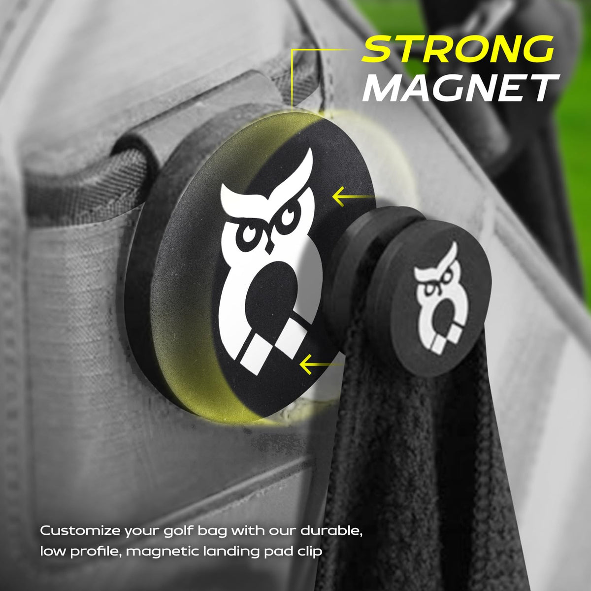 MagnetOwl anti-slip surface keeps items stable during play.