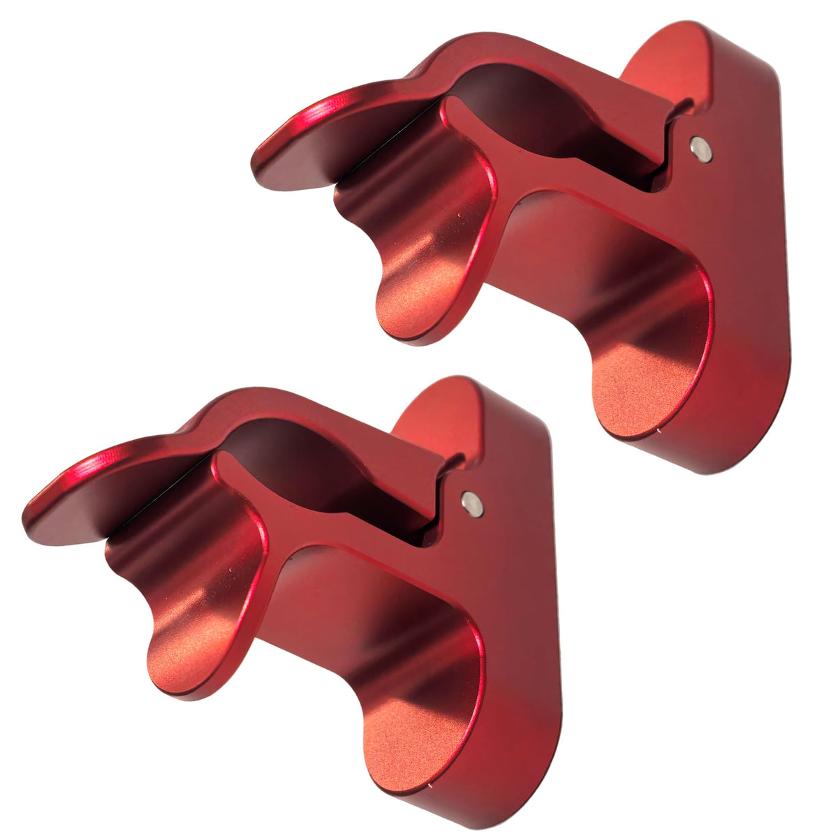 MAGOLFIN 2-pack magnetic golf holder clip keeps essentials within reach on carts.
