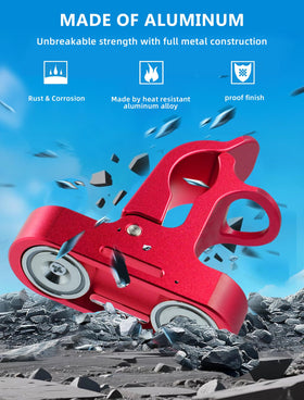 MAGOLFIN compact ergonomic design for quick attachment and removal