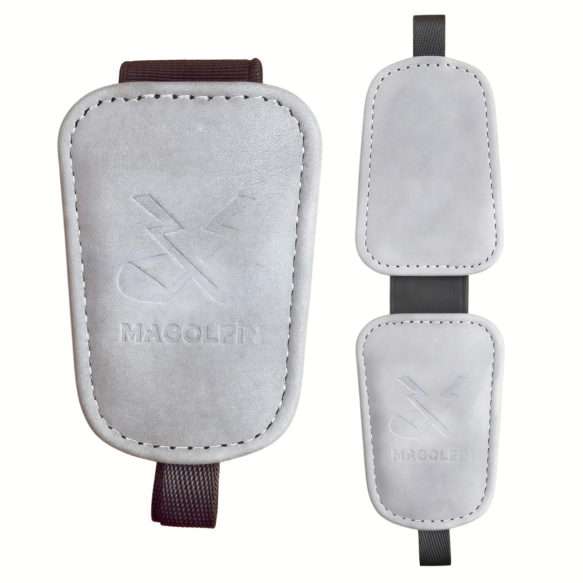 MAGOLFIN golf cart glasses holder clip securely grips sunglasses during rough rides.