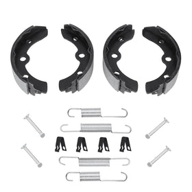 Magorfas brake shoes and drum spring kit for DS-assembly improves braking reliability