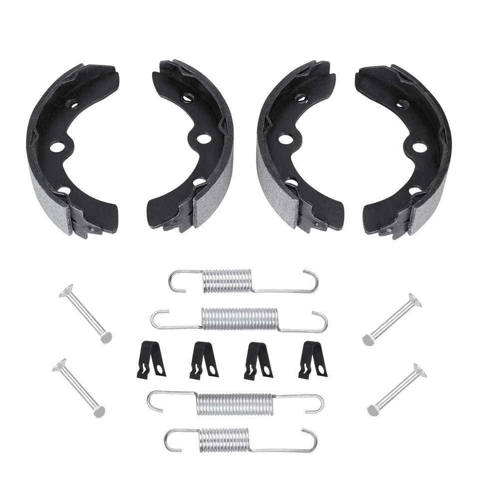Magorfas brake shoes and drum spring kit for DS-assembly improves braking reliability