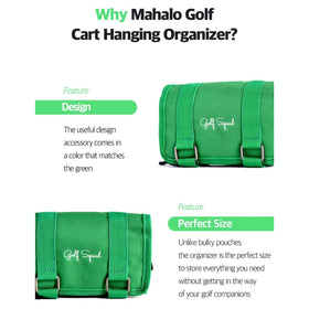 mahalo squad zippered utility pouch stores small items with a secure case