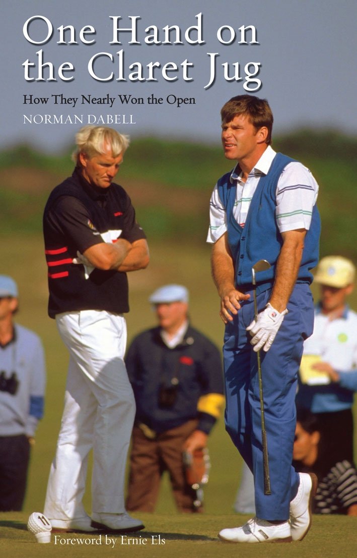 Mainstream One Hand on the Claret Jug image for golf history fans exploring near misses.