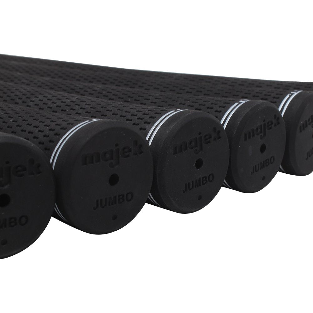 Majek jumbo grip round shape enabling comfortable hold through swing